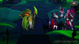 Blossom Era Saga Ch 1 Queen Zahra  All Cutscenes  Monster Legends [upl. by Imekawulo]