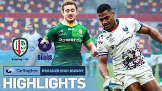 London Irish v Bristol Bears  HIGHLIGHTS  Dramatic End to Incredible Game  Gallagher Premiership [upl. by Norha713]