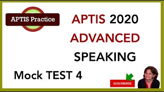 APTIS ADVANCED 2020 SPEAKING  Practice Test 4  Get ready for APTIS with these Tests [upl. by Tengler]