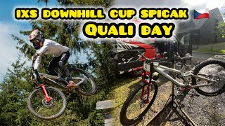 IXS Downhill Cup Spicak 🇨🇿 Training  Quali 🏁Race Vlog  Steffen Smets [upl. by Saloma]