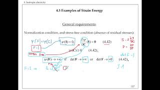 26 Isotropic Hyperelasticity Examples of Strain Energy Density Functions [upl. by Ashjian]