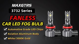 3732 Series Fanless Car LED Fog Bulb [upl. by Othilia]