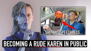 BECOMING a RUDE KAREN for 24 HOURS prank  Philip Green [upl. by Ahsinyar768]