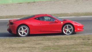 Ferrari 458 Italia SOUND On the Track [upl. by Ribaudo]