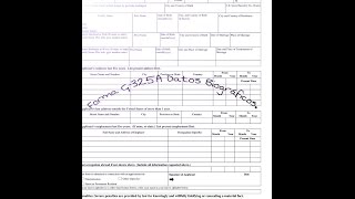 Forma G325A Datos Biográficos [upl. by Pritchard]