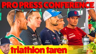 Ironman Hawaii 2017 World Championship Day 5 Pro Press Conference [upl. by Amapuna]