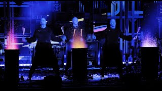 Blue Man Group ROCKS on Paint Drums LIVE PVC III [upl. by Anyale]