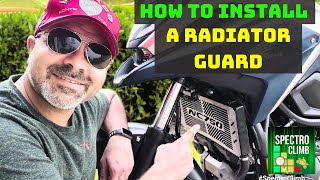 Radiator Guard Install  Honda NC750X 2023 [upl. by Aliehs514]