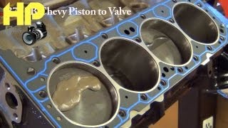 372 Small Block Chevy Piston To Valve [upl. by Zenda]