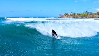 Rincon Surfing Marias Puerto Rico 31823 [upl. by Evie350]