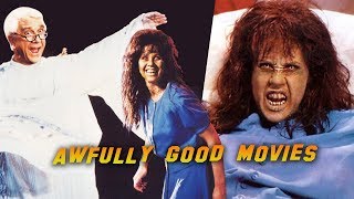 Repossessed  Awfully Good Movies 1990 Linda Blair Leslie Nielsen [upl. by Adnaral]