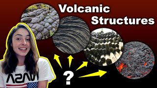 Volcanic Structures in Lava Flows vs Pyroclastic Flows Igneous Petrology 3  GEO GIRL [upl. by Quentin]