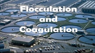 Flocculation and coagulation  floc forming and particle settling [upl. by Rochella108]