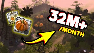 🎃 32M PER MONTH FROM PUMPKIN  ALBION ISLAND 🎃 [upl. by Enileoj212]