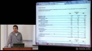 James Webb How to Read a Financial Statement Crowell School of Business [upl. by Nohsram640]