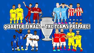 442oons PREVIEW of the UCL Quarter Finals [upl. by Adrahc]