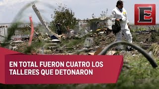 Así luce La Saucera tras las explosiones de pirotecnia en Tultepec [upl. by Aseek828]