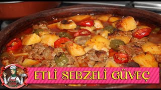 Etli Sebzeli Güveç Tarifi  Hanımeli Tarifleri [upl. by Lyn792]