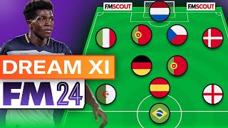 The GREATEST FM24 Wonderkid Dream 11 So Far  Football Manager 2024 Wonderkids [upl. by Mlehliw]