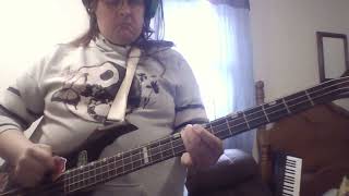 FAMOUS LAST WORDS  My Chemical Romance Bass cover [upl. by Dustin]