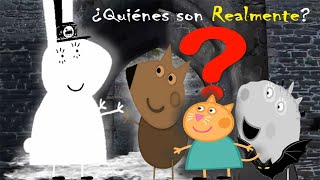 ¿Quiénes son Realmente estos PERSONAJES de Peppa Pig  Teorías de Peppa [upl. by Retrak]