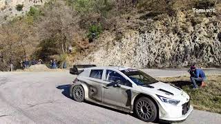 Test Thierry Neuville Rallye Montecarlo 2022 [upl. by Baiss]