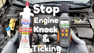 How to stop engine knock or ticking with Lucas TB Zinc plus [upl. by Cinemod]