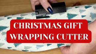 🎄👉 Christmas gift wrapping cutter present wrap paper cutting cutter tool [upl. by Assi]