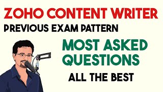 Zoho Content Writer Exam Pattern  Preparation  Frontlinesmedia [upl. by Dahsra]