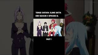 Tensei shitara slime datta ken season 3 episode 21 sub indo part 1 [upl. by Aidua732]