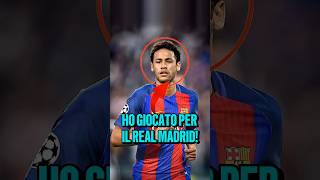 Neymar ha giocato per il Real Madrid😱🔥 calcio [upl. by Rosemary]