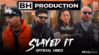 SLAYED IT Official Video  V Jass  Rhythm Nation  ZEN G  BH Production  Punjabi Songs 2024 [upl. by Blackmun]