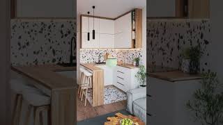 latest kitchen design 2024 short subscribe [upl. by Olenolin]