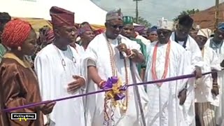 Commendations as Ex Lawmaker Omoworare Commissioned 10 Ife City Roads and Light Up IleIfe Project [upl. by Atnes]