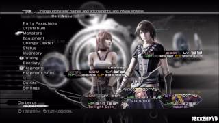 FFXIII2 TWILIGHT ODIN INFUSION BUILD [upl. by Nycila]