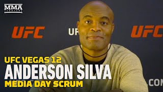 UFC Vegas 12 Anderson Silva Thanks Chael Sonnen for Most Important Fight of Career  MMA Fighting [upl. by Conan]