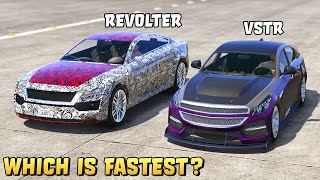 GTA 5  ALBANY VSTR vs UBERMACHT REVOLTER  Which is Fastest [upl. by Nolyd]