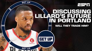 Previewing Heat vs Nuggets Game 4  Discussing Damian Lillards future with the Blazers  Get Up [upl. by Notsae]