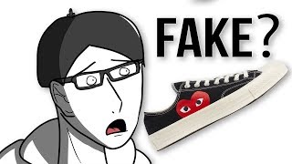 Fake CDG Converse Prank Animation [upl. by Darwin]