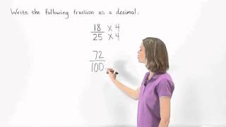 Fractions to Decimals  MathHelpcom [upl. by Freberg]