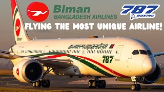 Biman Bangladesh Airlines  DubaiDhaka  Boeing 7878  Biman Economy class  Trip report [upl. by Labinnah11]