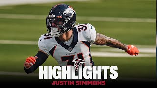 Justin Simmons top career highlights  Atlanta Falcons  NFL [upl. by Allan642]