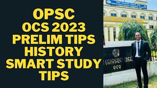 OPSC OCS 2023 PRELIM TIPS I HISTORY SMART STUDY TIPS I OAS PRELIM 2023 I HOW TO CRACK OAS PRELIM [upl. by Trixie]