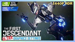 The First Descendant  1440p Gameplay  Ultra Graphics Settings  RTX 4090 [upl. by Anaihs]