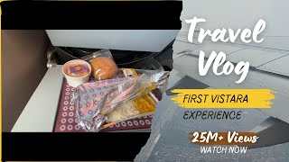 first experience in vistara premium economy last flight by vistara [upl. by Monteith]