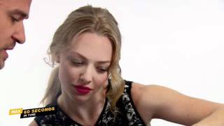 MAX 60 Seconds Amanda Seyfried  quotIn Timequot Cinemax [upl. by Levona177]