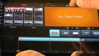 Avid Studio für iPad VideobearbeitungsApp im Test [upl. by Haeel]