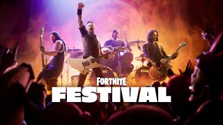 Fortnite Festival  Battle Stage Trailer feat Metallica [upl. by Atwekk729]