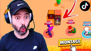 cest MINECRAFT dans Brawl Stars  brawl stars tik tok montage [upl. by Ellenrahc]