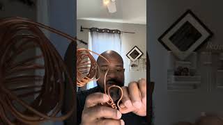 How to copper wire wrap a Ankh Sage Holder Scepter amp Wand [upl. by Notlimah]